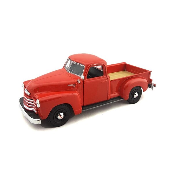 Maisto Licensed 1:24 Scale Chevrolet 3100 PickUp 1950 Diecast Model Car Red