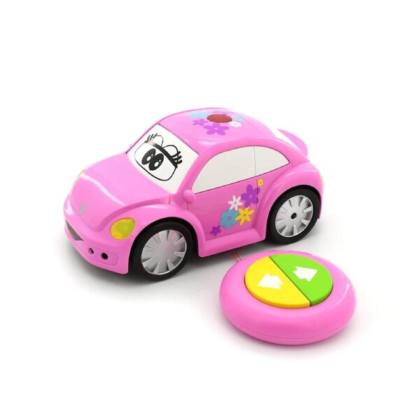 BB Junior Volkswagen Easy Play RC New Beetle Pink