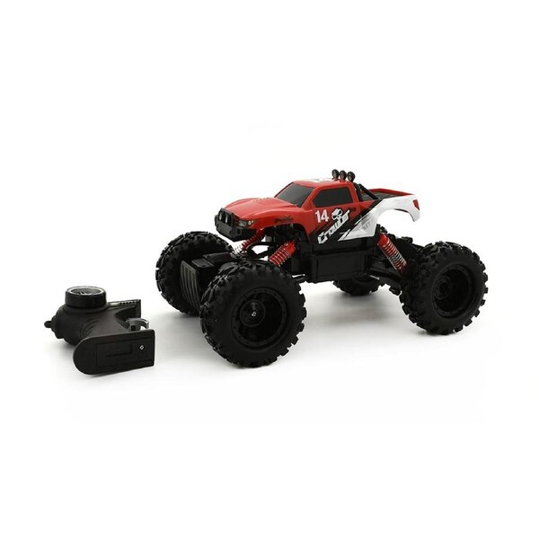 Maisto Tech Rock Crawler 4 x 4 27Mhz Radio Controlled Model Toy Vehicle Red