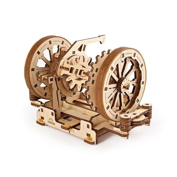 Made in Ukraine UGears Stem Lab Differential Wooden Mechanical Model Kit DIY Toy