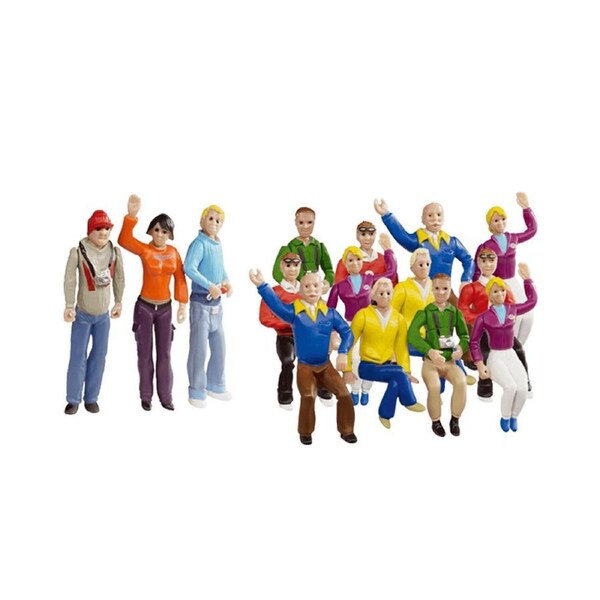 Carrera Licensed 1:32 Scale Evolution 21128 Figure Pit Spectators15 Figures 1/32