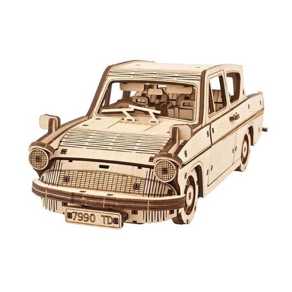 Ukraine Made UGears Harry Potter Flying Ford Anglia Wooden Mechanical Model Kit