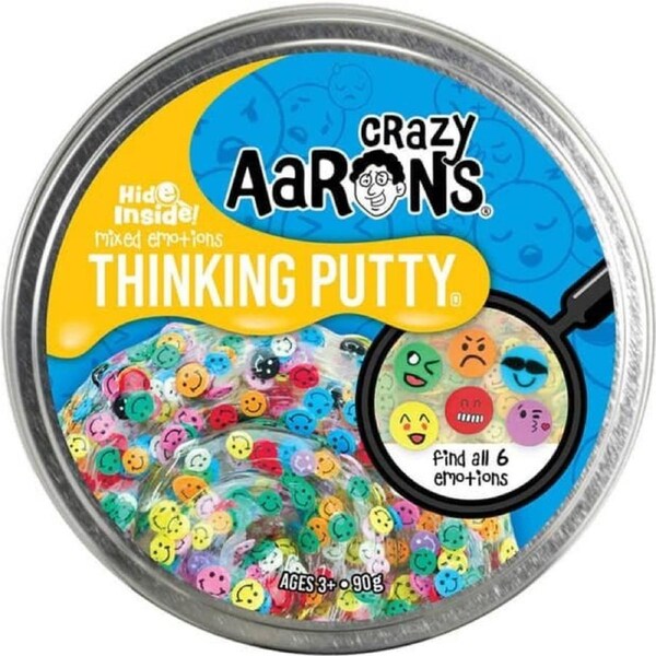Crazy Aaron's Thinking Putty Hide Inside! Mixed Emotions 4inch
