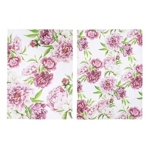 2PK Ashdene Rose Delight 70x50cm Kitchen Towel Wiping/Cleaning Cotton Cloth Asst
