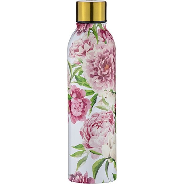 Ashdene Rose Delight Eco Friendly Reusable 500ml Drink Bottle Stainless Steel