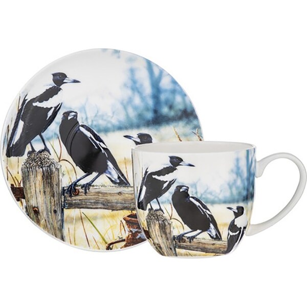 Ashdene A Country Life Country Lifestyle Tea Cup w/Saucer 230ml Fine Bone China