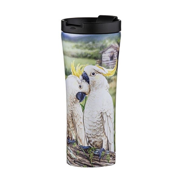 Ashdene A Country Life Retreat Travel Stainless Steel Drinking Coffee Mug 500ml