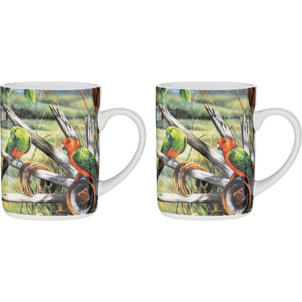 2x Ashdene A Country Life King of the Countryside Coffee/Tea Drink Cup/Mug 420ml