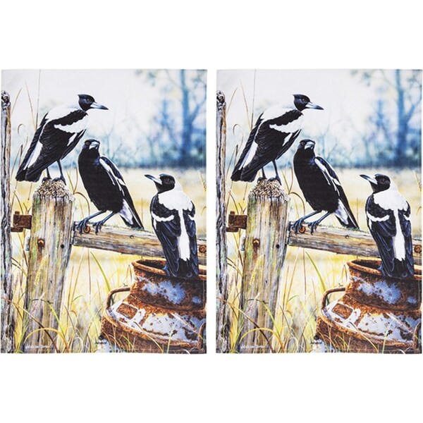 2x Ashdene A Country Life Country Lifestyle 70x50cm Kitchen Towel Cotton Cloth