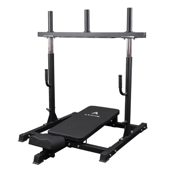 ATTIVO Vertical Leg Press Machine, 180KG Capacity, Leg Strengthening Workout, High Intensity Presses