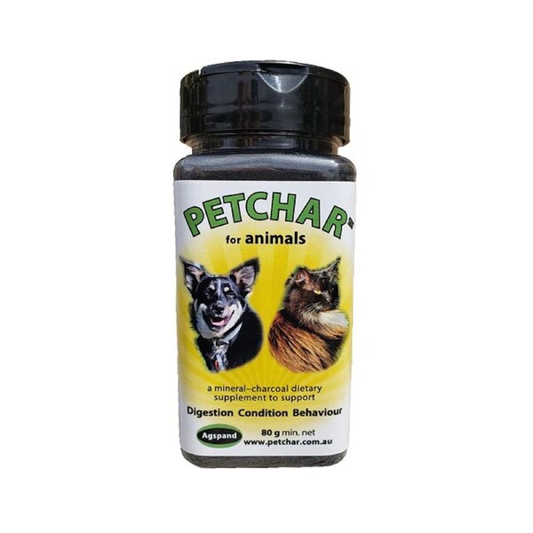 Agspand Petchar Mineral Charcoal Dietary Supplement for Pets 80g