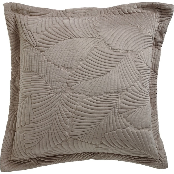 Bianca Kairo Matching European Pillowcase 65x65cm Square Pillow Cover Champagne