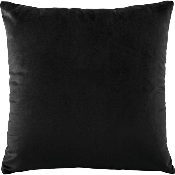 Bianca Vivid Coordinates European Pillowcase 65x65cm Square Pillow Cover Black