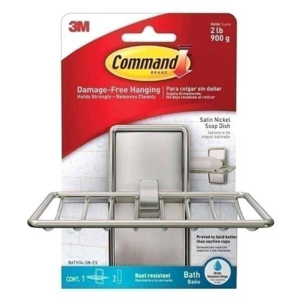 COMMAND BATH34-SN-ES Box of 2