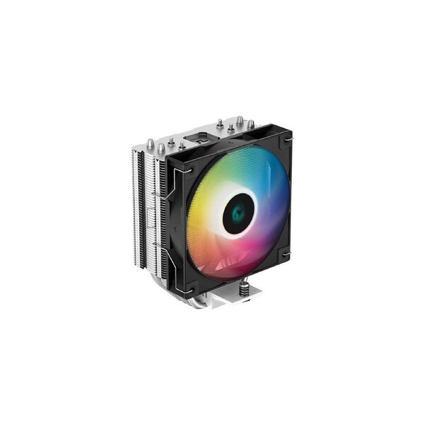 DEEPCOOL AG400 ARGB Single-Tower CPU Cooler, TDP 220W, 120mm Static ARGB Fan, Direct-Touch Copper Heat Pipes, Intel LGA1700/AMD AM5 Support