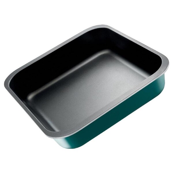 Bessemer Cast Aluminium Roaster 40X34X8cm - Teal