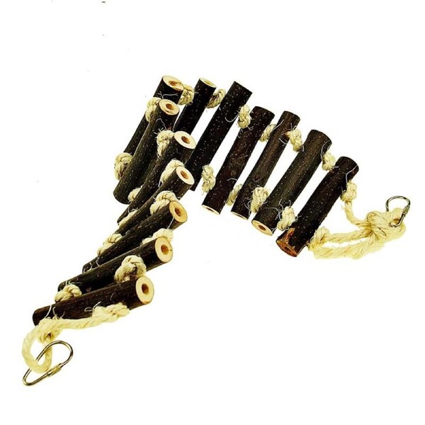 Nevenka Parrot Swing Toy Sharpening Claws and Chewing Ladders