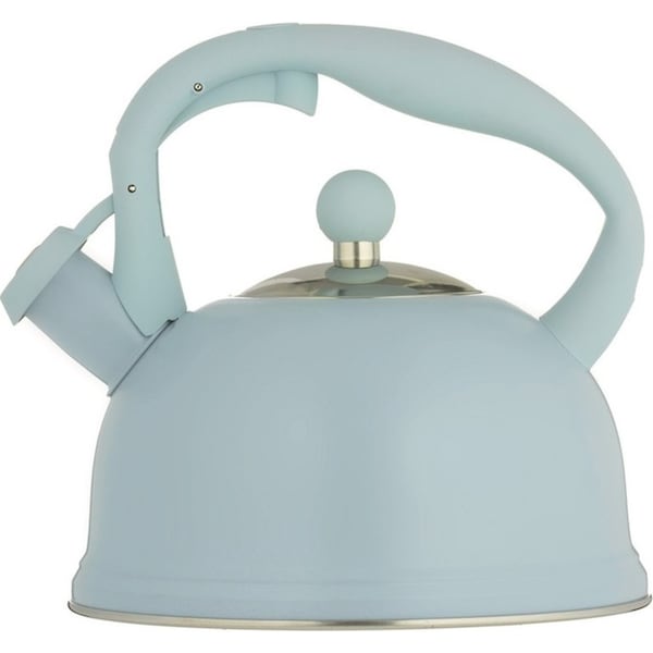 Typhoon Living Stove Whistling Kettle 1.8L Suits All Cook Tops - Blue