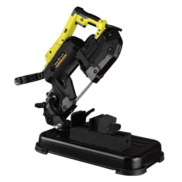 KingTech 1200W Portable Metal Band Saw - 127mm Cut-Off Capacity - Incl. Bench Stand