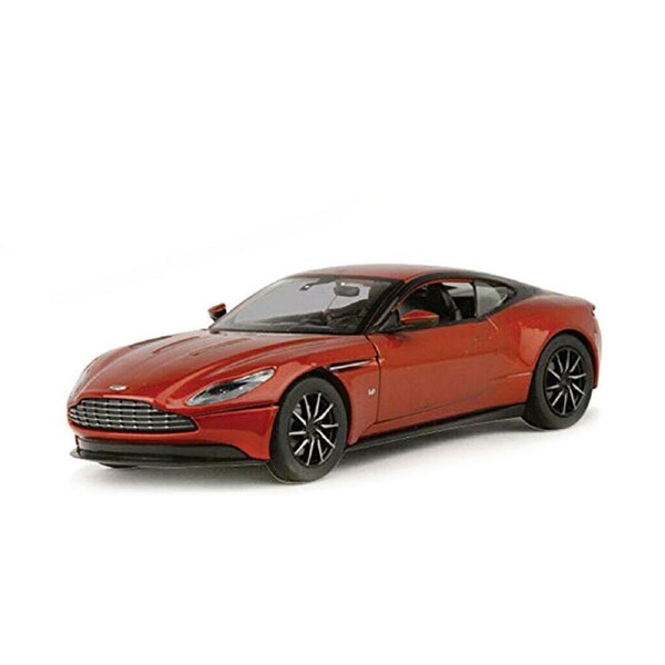 Motormax Licensed 1:24 Scale Aston Martin DB11 Bond V12 Copper Orange Diecast Model Car