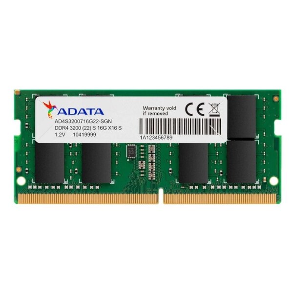 Adata 32GB Premier DDR4 3200 SO-DIMM Memory Module for instant upgrades systems [C1-AN-DR4-3200-32GBS]
