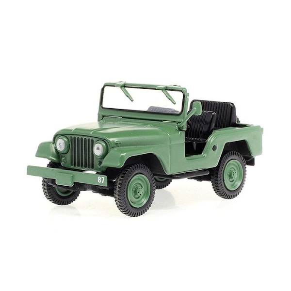 Greenlight Licensed 1:43 Scale Charlie's Angels Willys M38 A11952 Diecast Model Car Dark Green