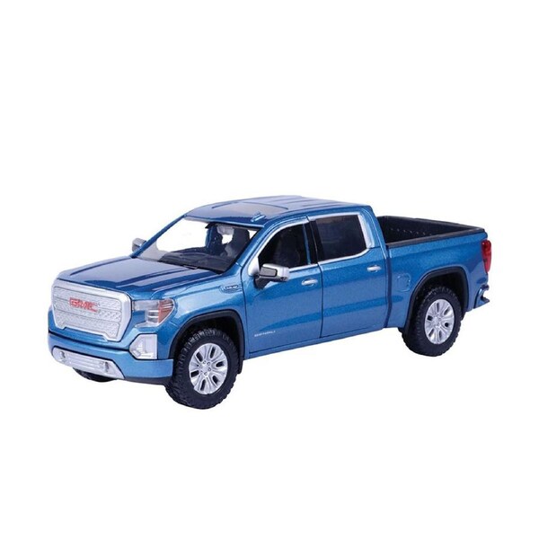 Modèle Réduit GMC Sierra 1500 Denali CrewCab 2019 Noir 1:27 Par Motor Max