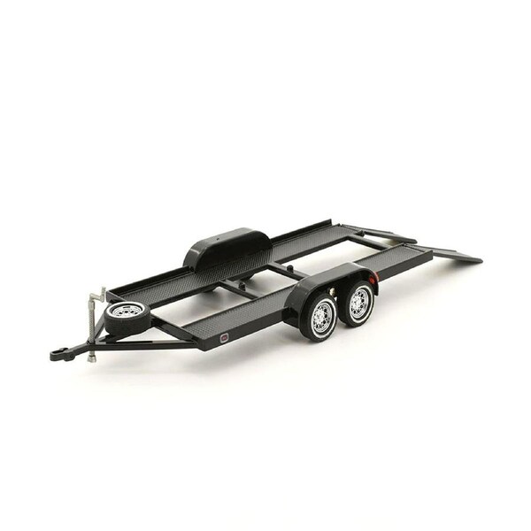 Oz Legends 1:24 Scale Diecast Model Car Trailer Toy Black