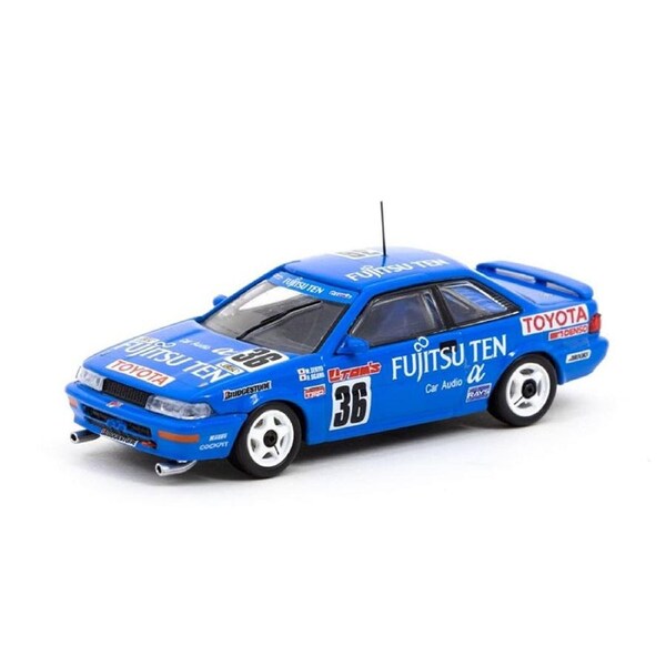 Tarmac Works Licensed 1:64 Scale Toyota Corolla #36 Levin AE92 JTC 1991 Model Car