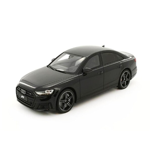GTspirit Licensed 1:18 Scale Night Black ABT Audi S8 Model Car Black