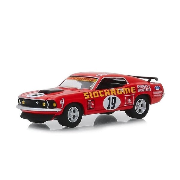 DDA 1:64 Scale Ford Mustang Boss 302 #19 Melbourne Toyfair 1969 Model Car Red