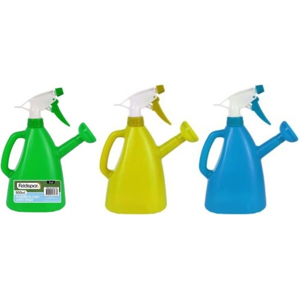 Ozoffer 2 in 1 Dual Use Home Sprayer Balcony Spraying Watering Pot Spray Bottle 900ml