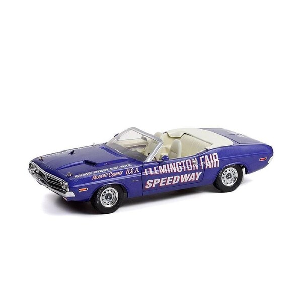 Greenlight Licensed 1:18 Scale Dodge Challenger Convertible 1971 Diecast Model Car