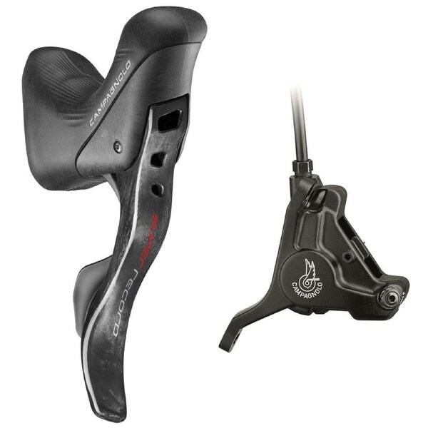 Campagnolo Ergo Lever Right & Caliper 12Sp Record 160Mm - Black