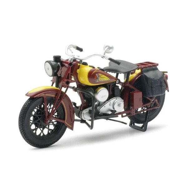 NewRay Licensed 1:12 Scale Indian Sport Scout 1934 Bike Diecast Model Toy