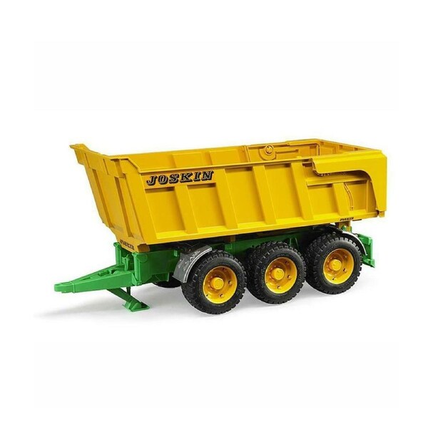 Bruder Licensed 1:16 Scale Joskin Tipping Trailer Yellow