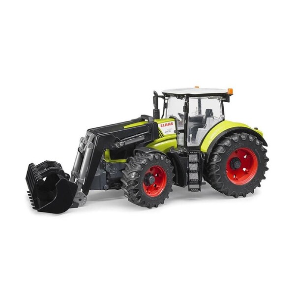 Bruder Licensed 1:16 Scale Claas Axion 950 With Frontloader Model Car