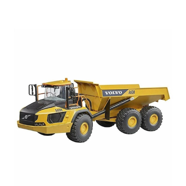 Bruder Licensed 1:16 Scale Volvo Articulated Hauler A60H 02455 Orange