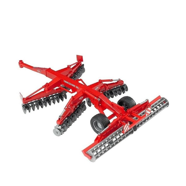 Bruder Licensed 1:16 Scale Kuhn Discover XL Disc Harrow 02217 Red