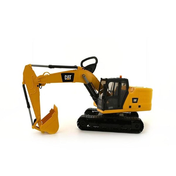 Bruder Licensed 1:16 Scale Caterpillar Excavator with Black Tracks Kid Toy 02483