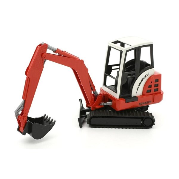 Bruder Licensed 1:16 Scale Terex Schaeff HR16 Mini Excavator Model Red