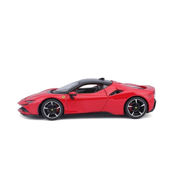 Bburago Licensed 1:24 Scale Ferrari R & P SF-90 Stradale Hybrid Diecast Model Car Red