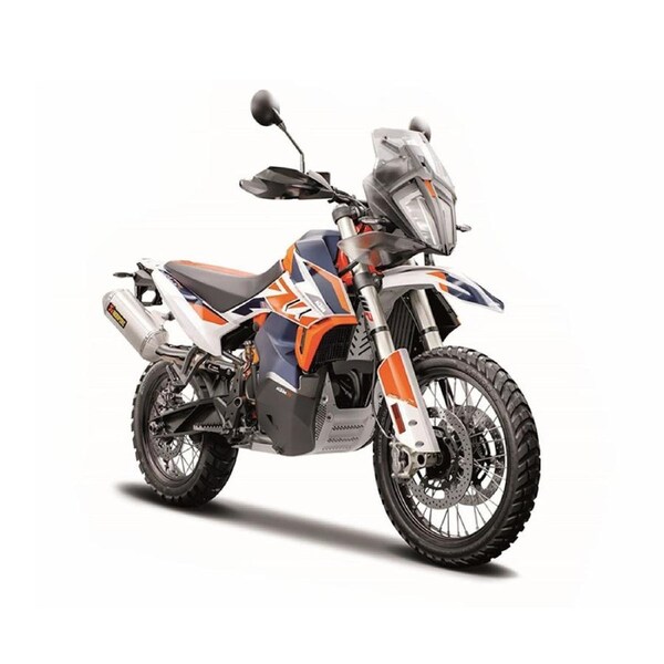 Bburago Licensed 1:18 Scale KTM 790 Adventure R Rally Diecast Model Toy