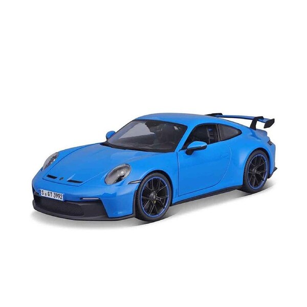 Maisto Licensed 1:18 Scale Porsche 911 GT-3 2022 Diecast Model Car Blue