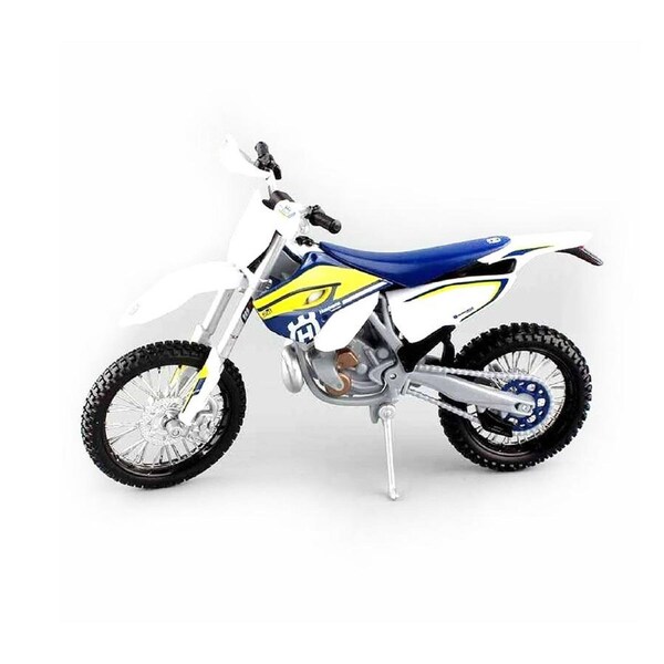 Maisto Licensed 1:12 Scale Motorcycle Assembly Line Husqvarna FE 501 Diecast Model Toy