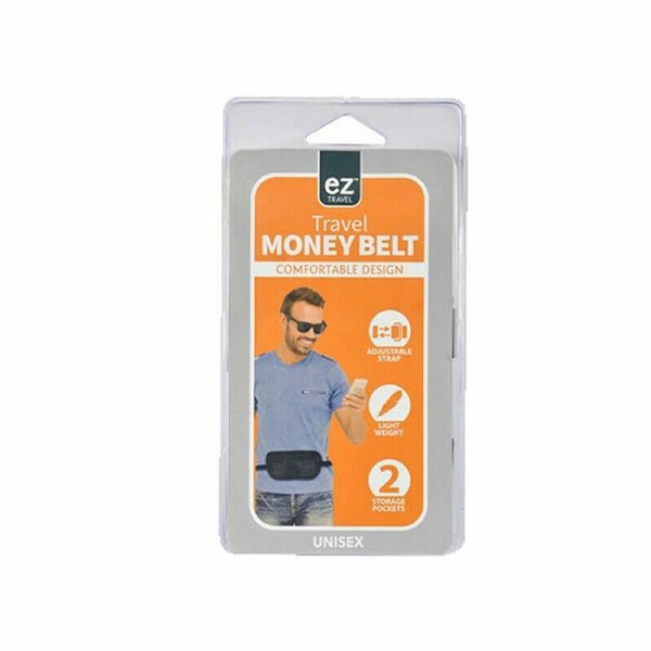 Travel Passport Waist Pouch Security Bag Money Belt Secure Ticket & Card Wallet