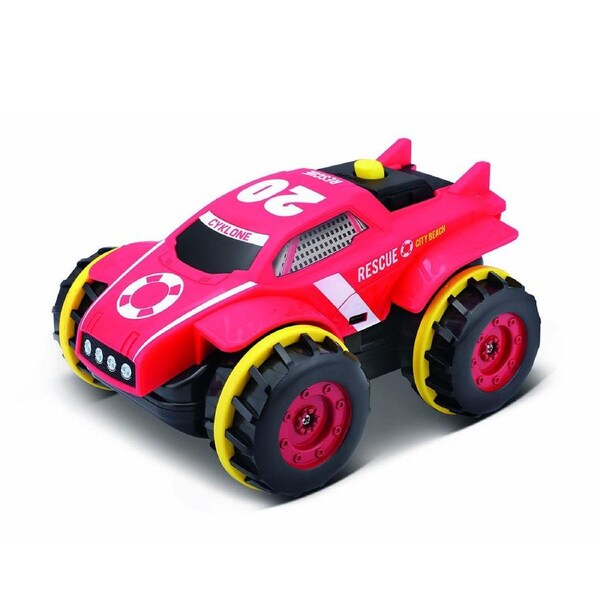 Maisto Cyklone Aqua Tread Amphibious Vehicle 2.4Ghz 35m Control Range Red