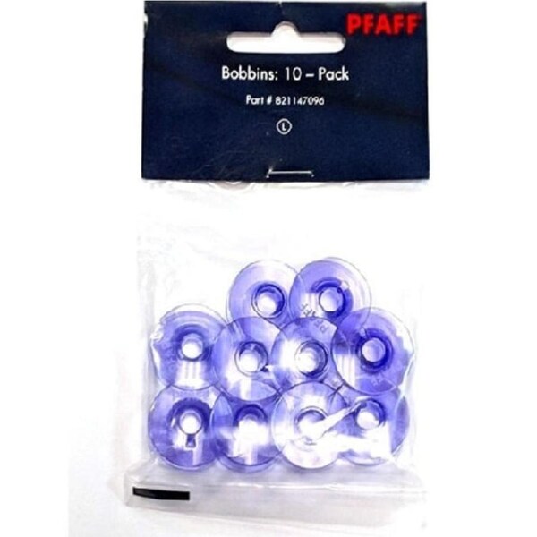 Pfaff Set of 10 Sewing Machine L Purple Bobbins for Icon Machines