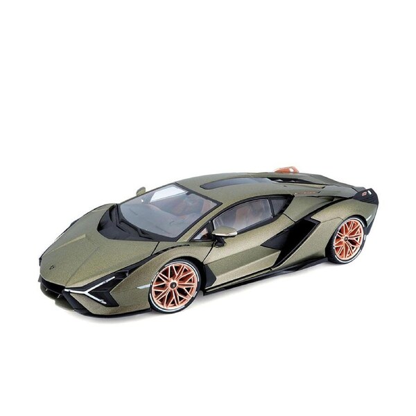 Bburago Licensed 1:18 Scale Lamborghini Sian FKP-37 Diecast Model Car Green