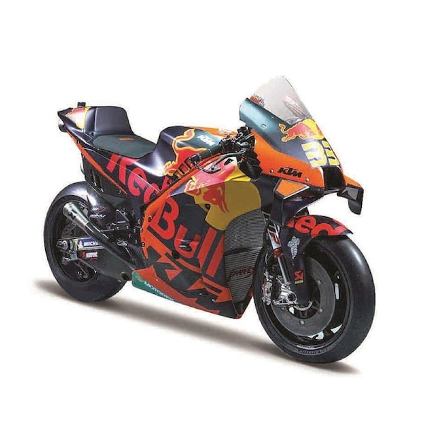 Maisto Licensed 1:18 Scale Moto GP Red Bull KTM Factory Binder #33 2021 Model Motorcycle